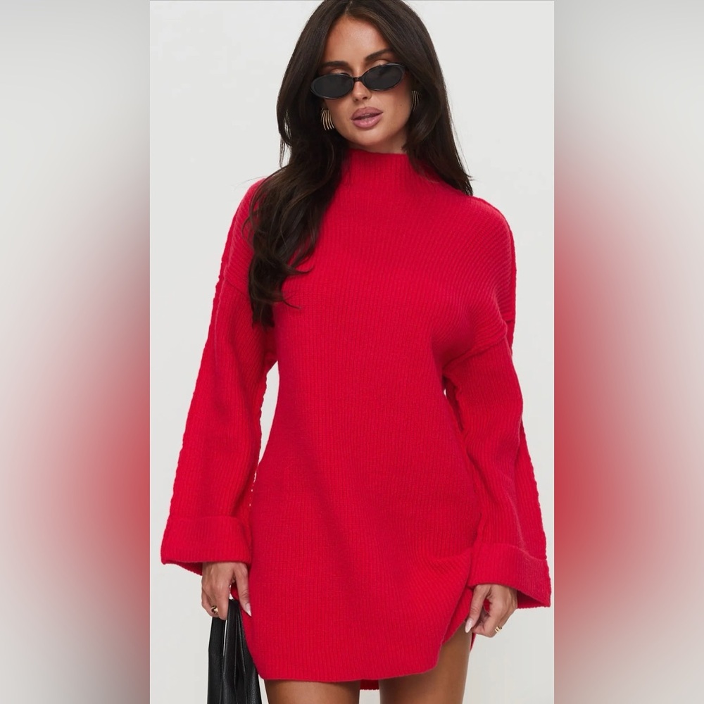 Princess Polly Scarlet Cowl Neck Sweater